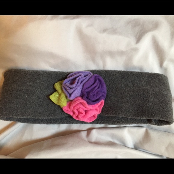 Gray felt coat with matching headband. - Picture 5 of 6